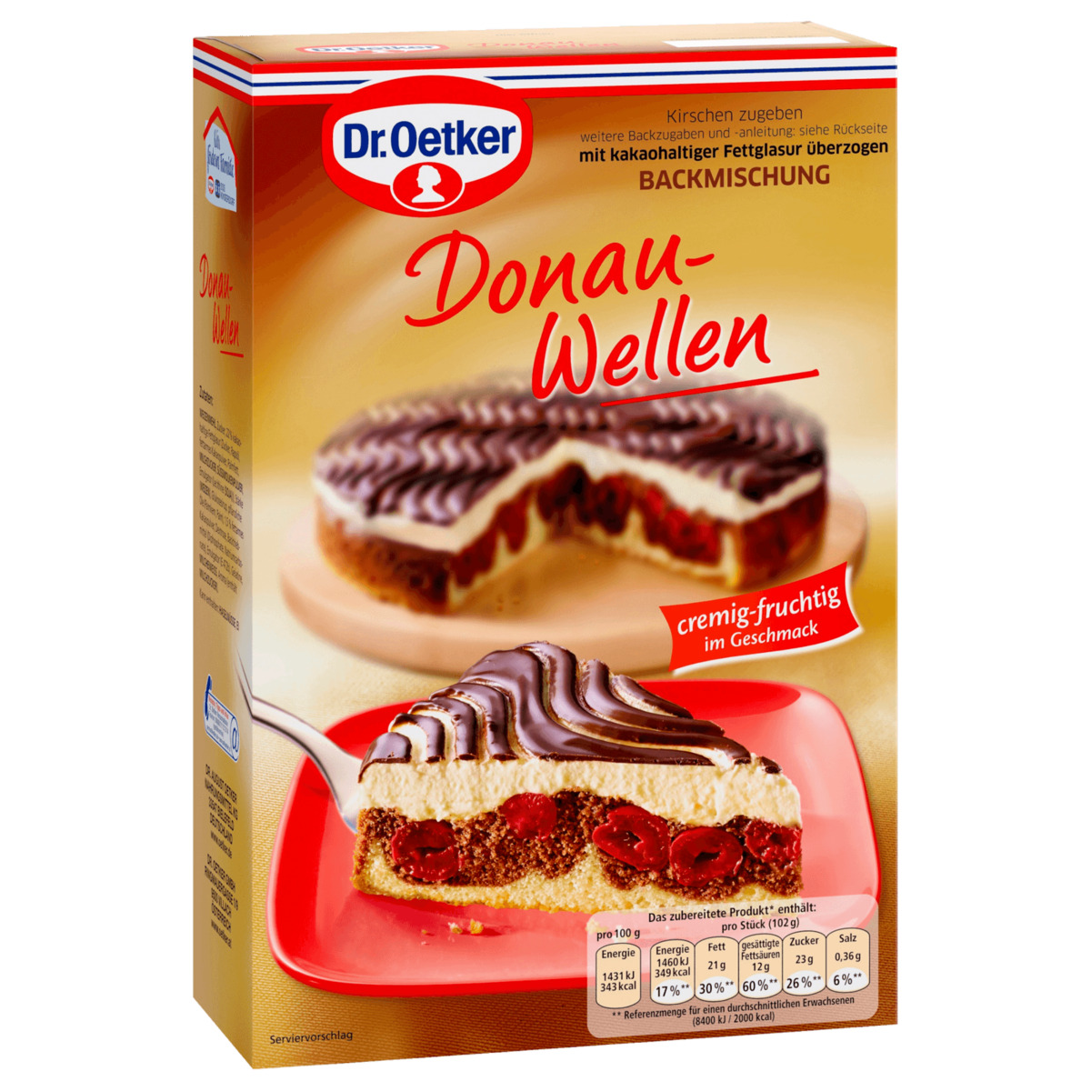 Bild 1 von Dr. Oetker Donauwellen 480g