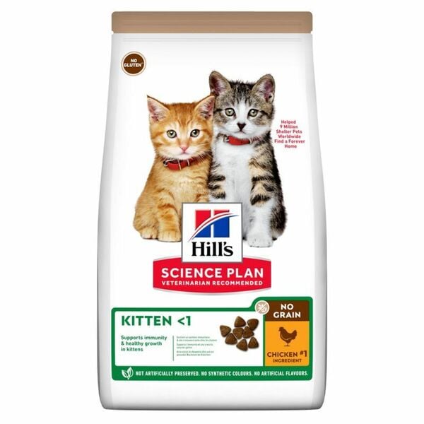 Bild 1 von Hill's Science Plan No Grain Kitten mit Huhn ohne Getreide 1,5 kg