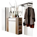 Bild 1 von Cassando GARDEROBE Weiß, Eiche