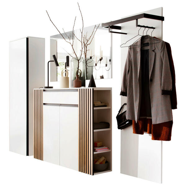 Bild 1 von Cassando GARDEROBE Weiß, Eiche