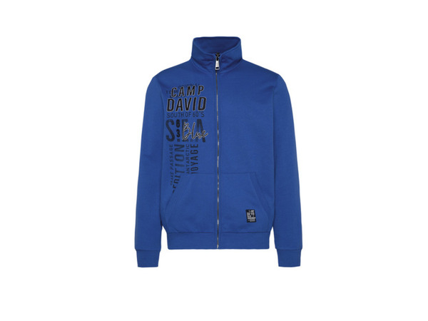 Bild 2 von Camp David Herren Sweatjacke mit Druck und Stickerei