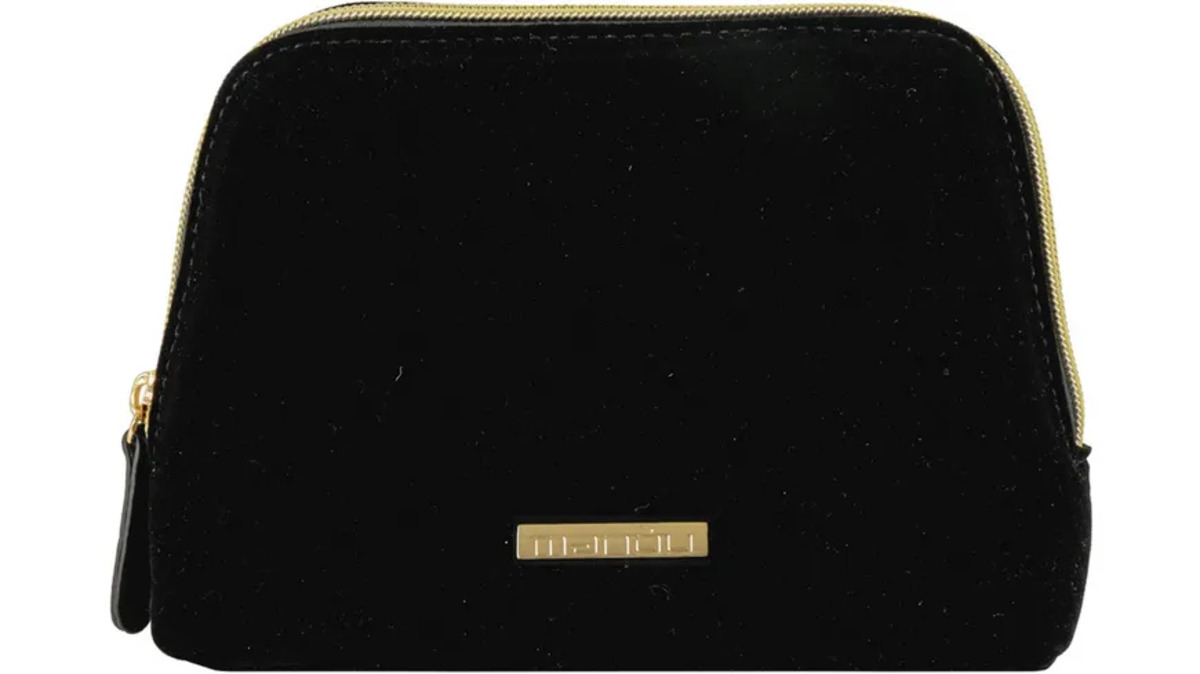 Bild 1 von Soapland Manoù Kosmetiktasche Samtoptik Schwarz