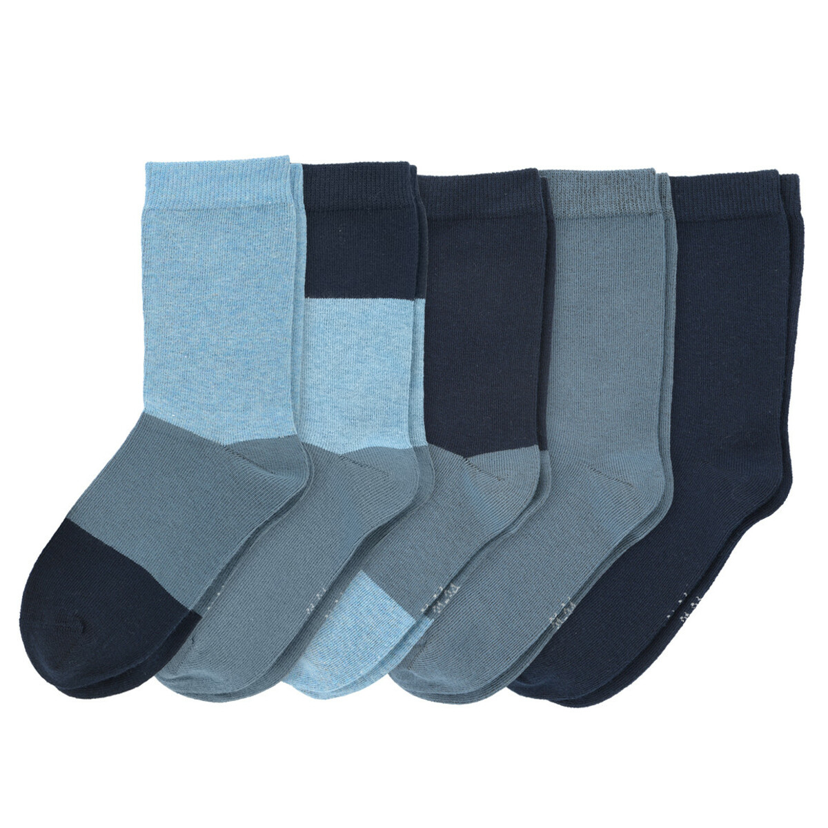 QKURT Jungen Socken 5 Paar Mit Auto-Muster - Weiche Baumwollsocken 1-8 Jahre