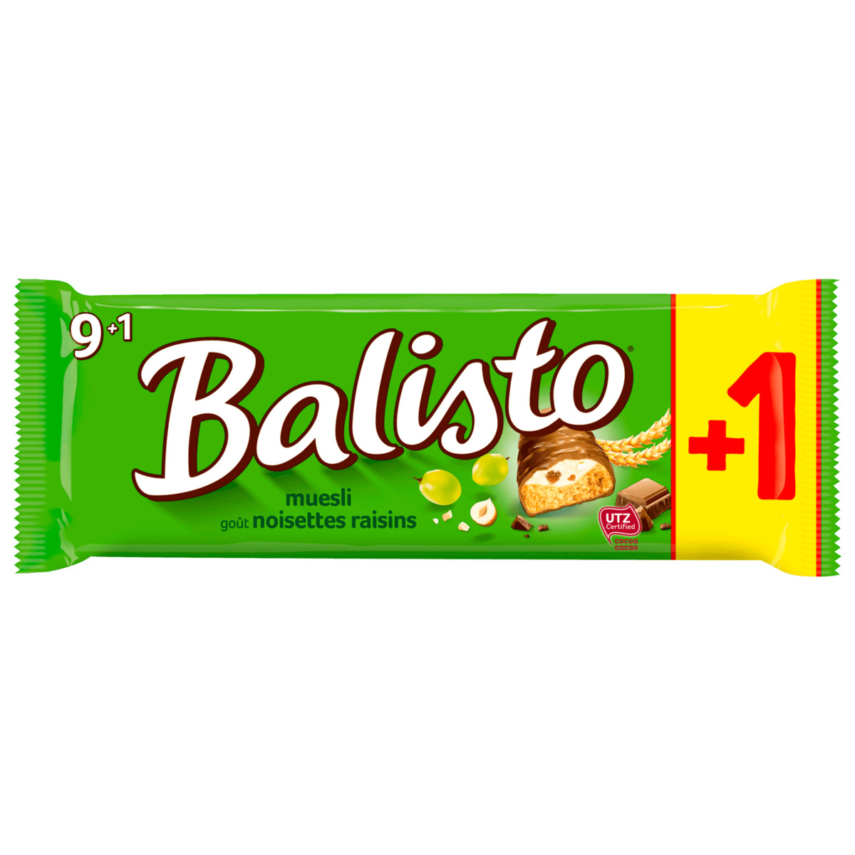 Bild 1 von Balisto Schokoriegel Müsli-Mix 9+1 185g