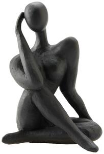 Skulptur Tess in Schwarz