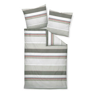 Janine BETTWÄSCHE Grau, Orange, Weiß