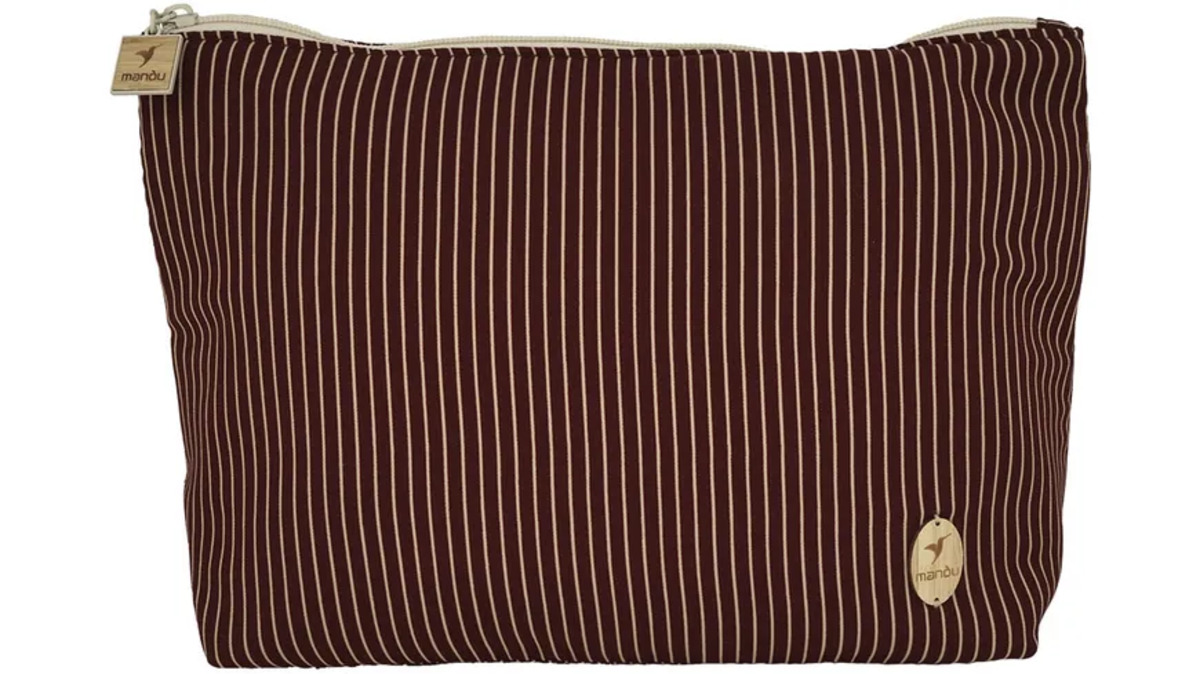 Bild 1 von Soapland manòu Kulturtasche Rot Streifen