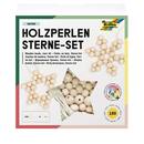 Bild 1 von Holzperlen-Sterne-Set 161-teilig natur