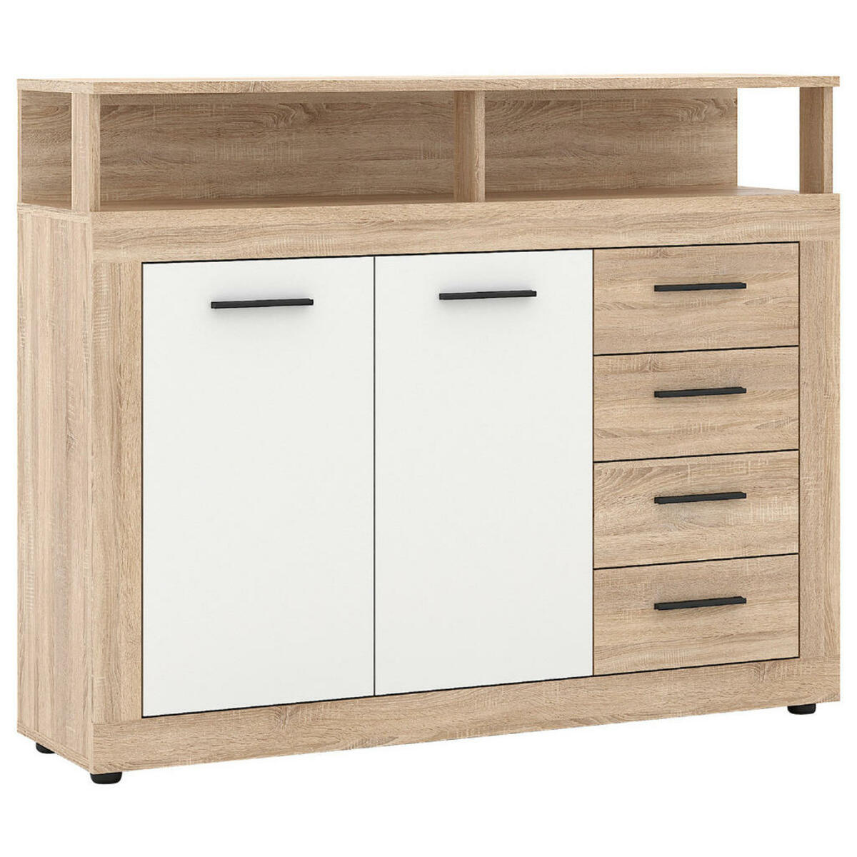 Bild 1 von MID.YOU KOMMODE Weiß, Sonoma Eiche