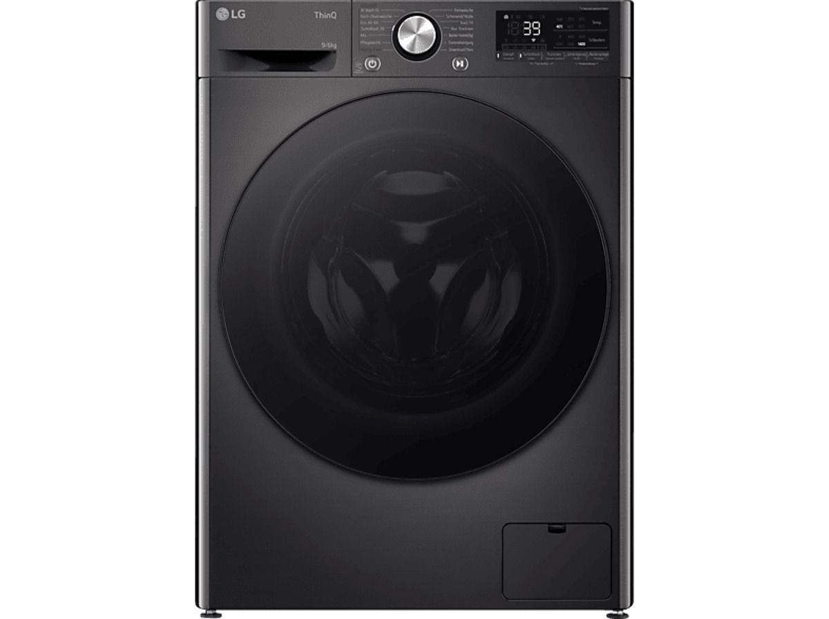 Bild 1 von LG W4WR7096YB Serie 7 Waschtrockner (9 kg / 6 kg, 1360 U/Min.)