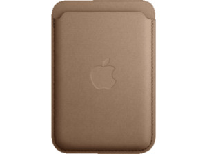 APPLE Feingewebe Wallet mit MagSafe, Bookcover, Apple, iPhone 15 Pro, Pro Max, 15, Plus, Taupe