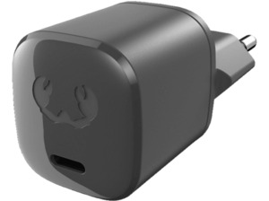 FRESH N REBEL USB-C MINI CHARGER 18W + Apple Lightning Kabel Ladeadapter universal, Storm Grey