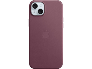 APPLE Feingewebe Case mit MagSafe, Backcover, Apple, iPhone 15 Plus, Mulberry