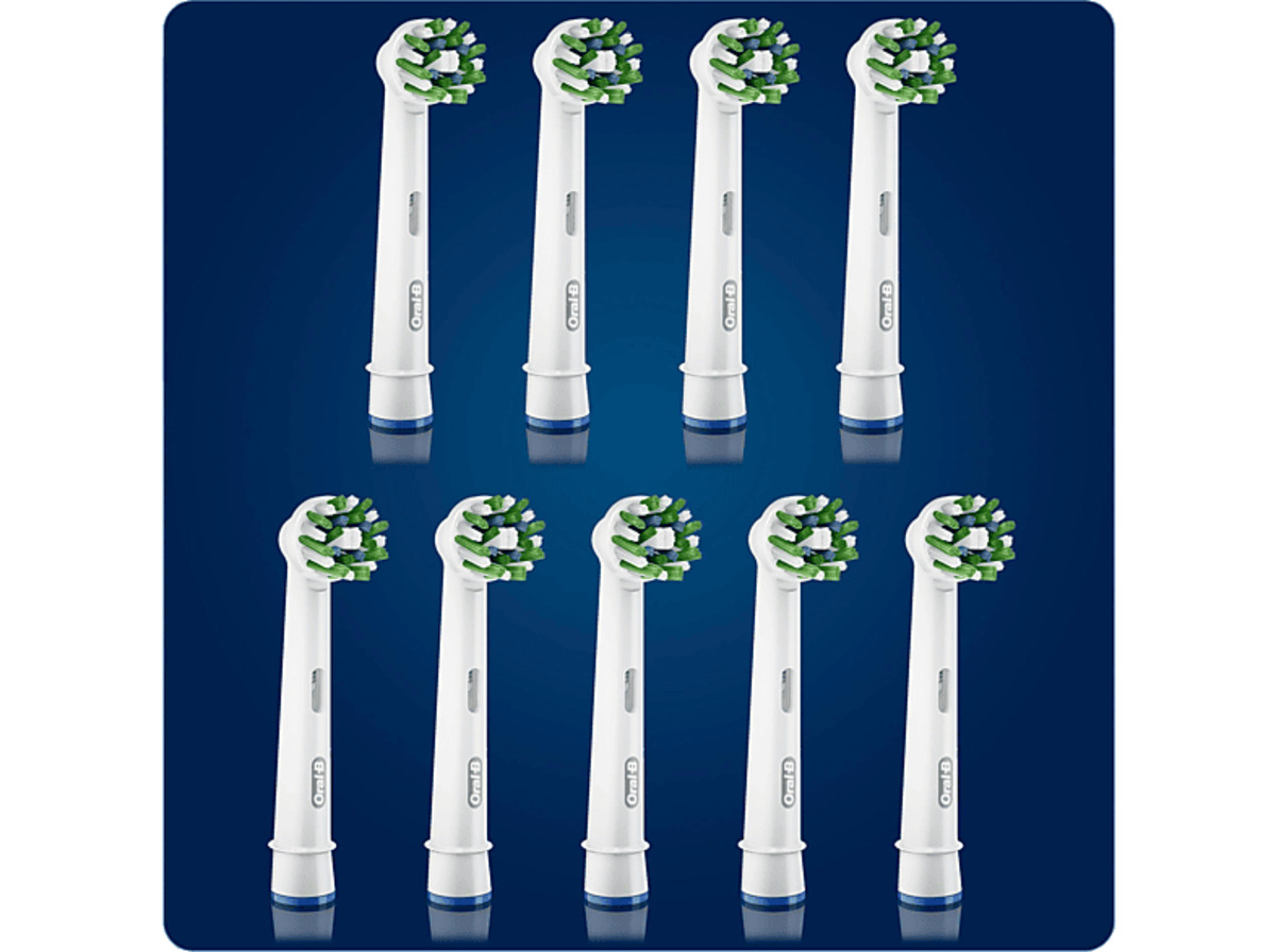 Bild 1 von ORAL-B CrossAction CleanMaximiser-Borsten 9 Stück Aufsteckbürste