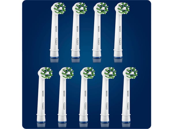 Bild 1 von ORAL-B CrossAction CleanMaximiser-Borsten 9 Stück Aufsteckbürste