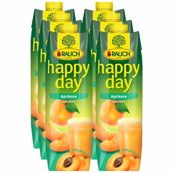 Bild 1 von Rauch Happy Day Aprikose, 6er Pack