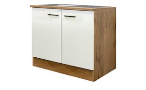 Spülenschrank  Ens creme Maße (cm): B: 100 H: 85 T: 60 Küche