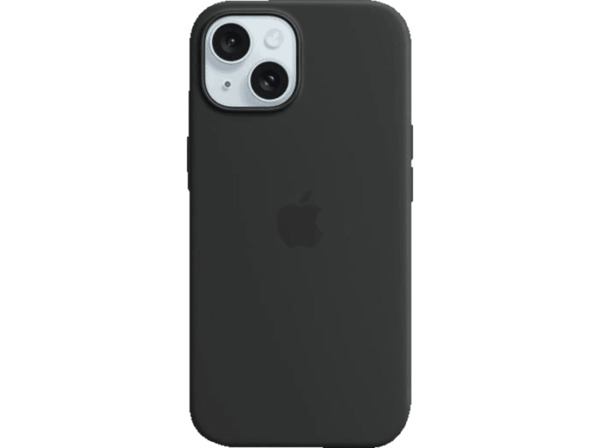 Bild 1 von APPLE Silikon Case mit MagSafe, Backcover, Apple, iPhone 15, Black
