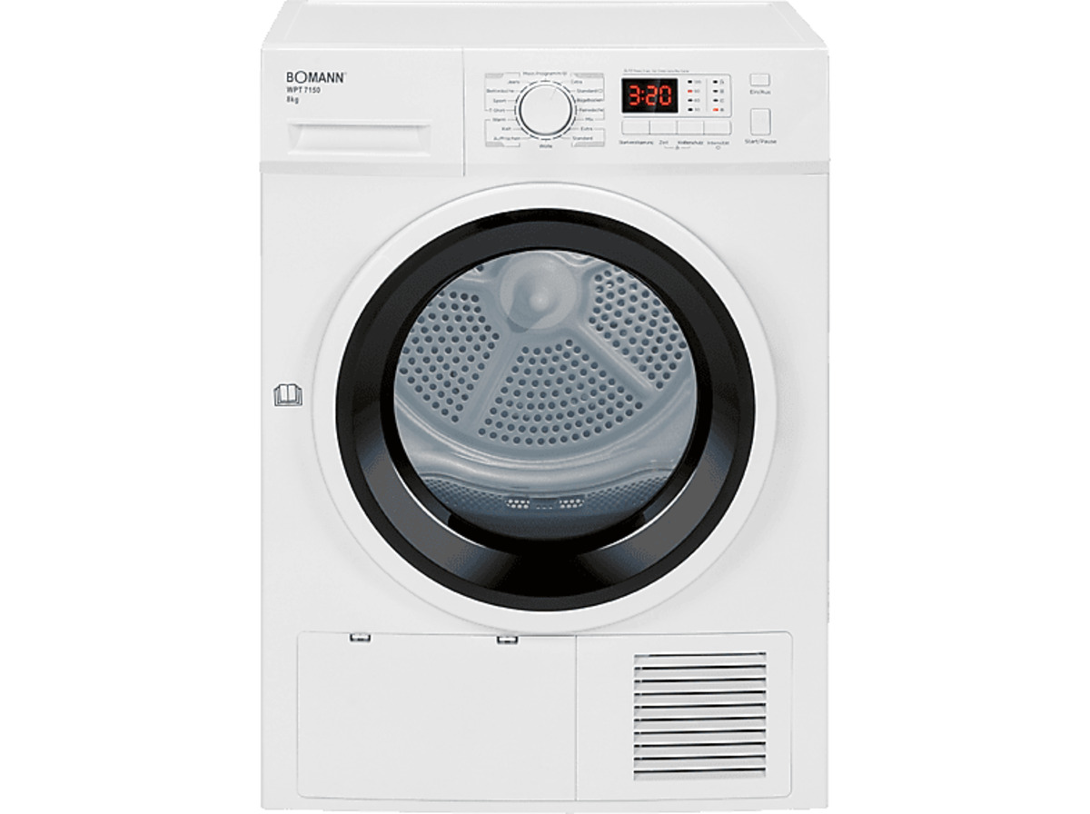 Bild 1 von BOMANN WPT7150 Wärmepumpentrockner (8 kg , A++)