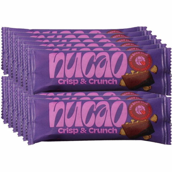 Bild 1 von nucao BIO Crisp & Crunch Schokoladenriegel