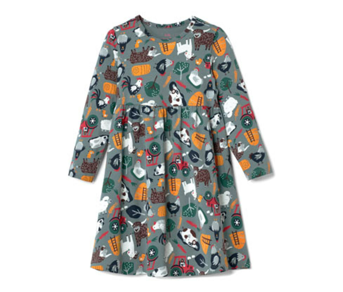 Bild 1 von Baby Jerseykleid, Alloverprint