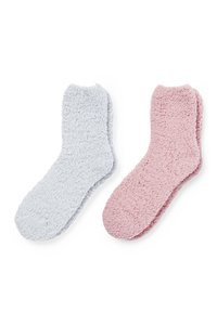 C&A Multipack 2er-Socken, Grau, Größe: 35-38