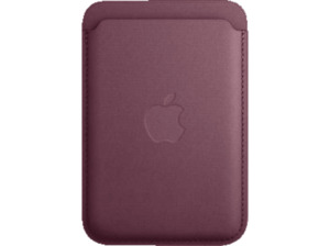 APPLE Feingewebe Wallet mit MagSafe, Bookcover, Apple, iPhone 15 Pro, Pro Max, 15, Plus, Mulberry
