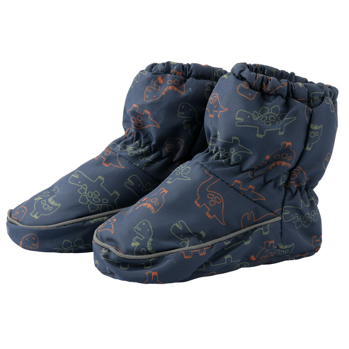 Bild 1 von Baby Softschuhe mit Dino-Allover