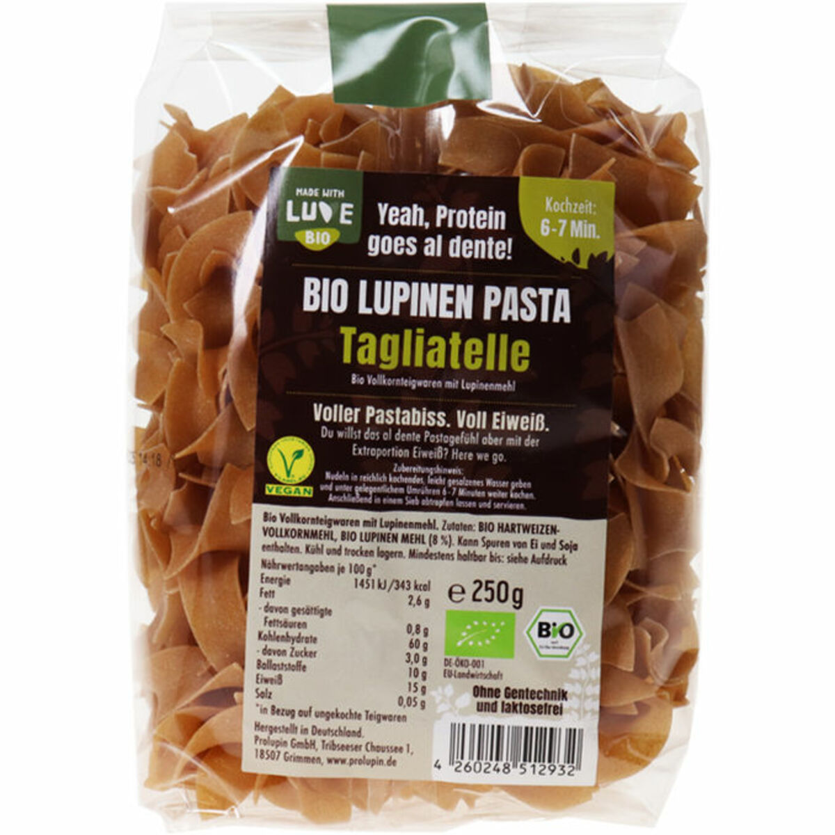 Bild 1 von Luve BIO Lupinen Tagliatelle