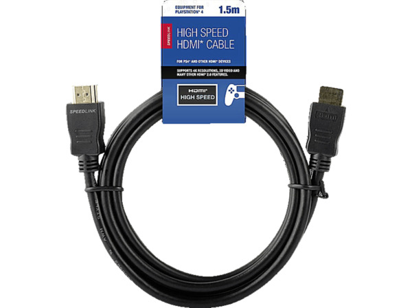 Bild 1 von SPEEDLINK High Speed HDMI-Kabel, Schwarz