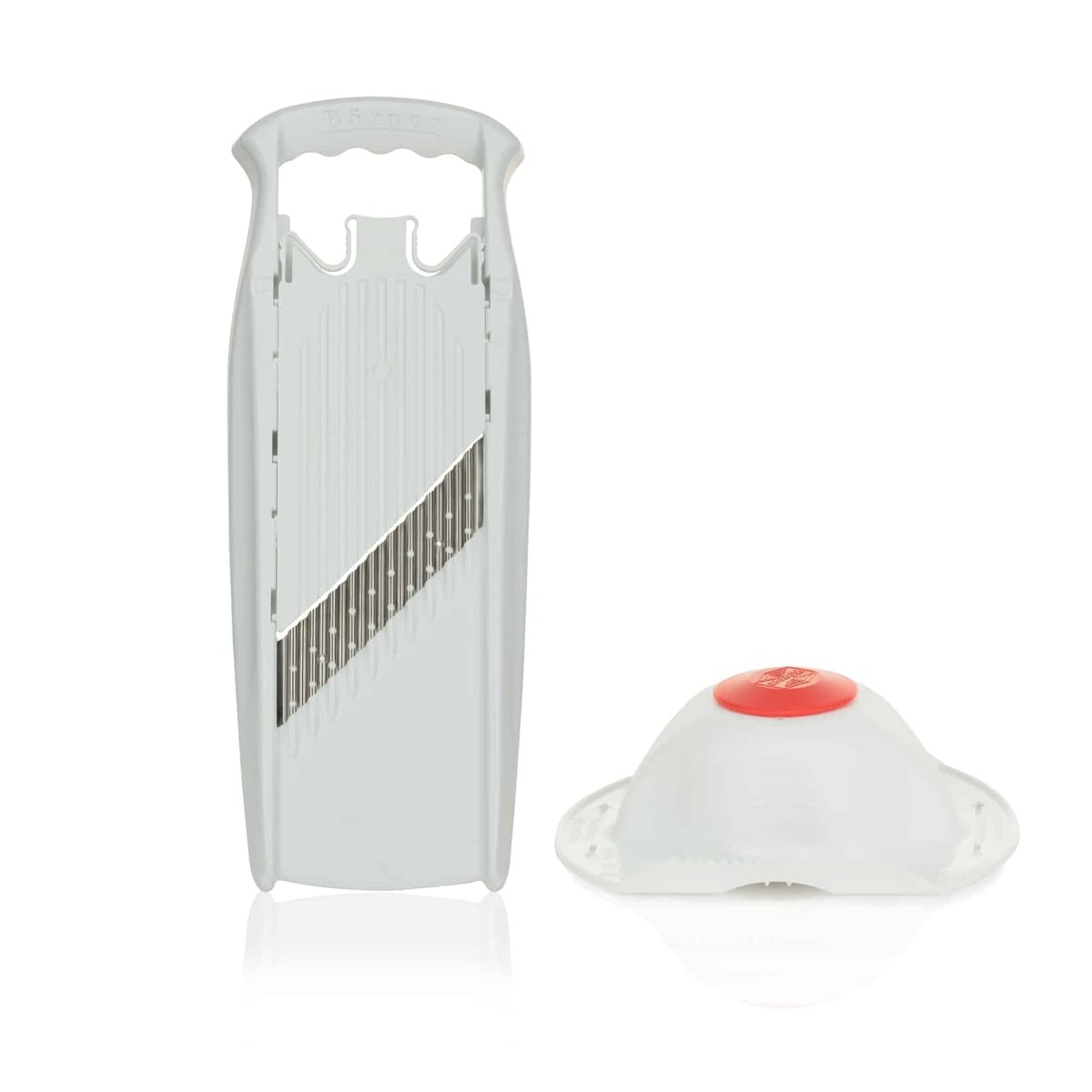 Bild 1 von BÖRNER Welle-Waffel PowerLine mit Fruchthalter   Reibe & Gemüsehobel   Grün