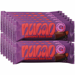 nucao BIO Almond Sea Salt Riegel, 12er Pack