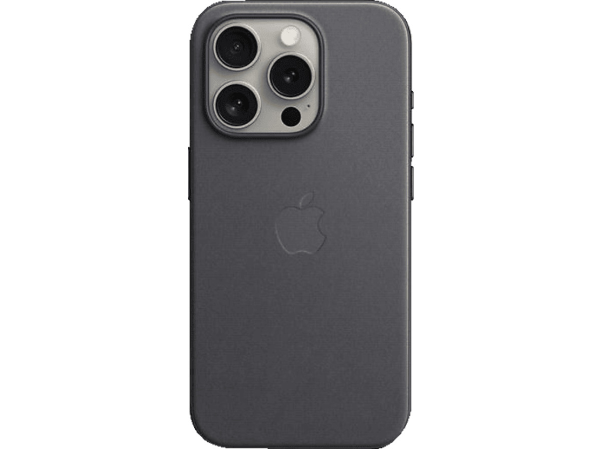 Bild 1 von APPLE Feingewebe Case mit MagSafe, Backcover, Apple, iPhone 15 Pro, Black
