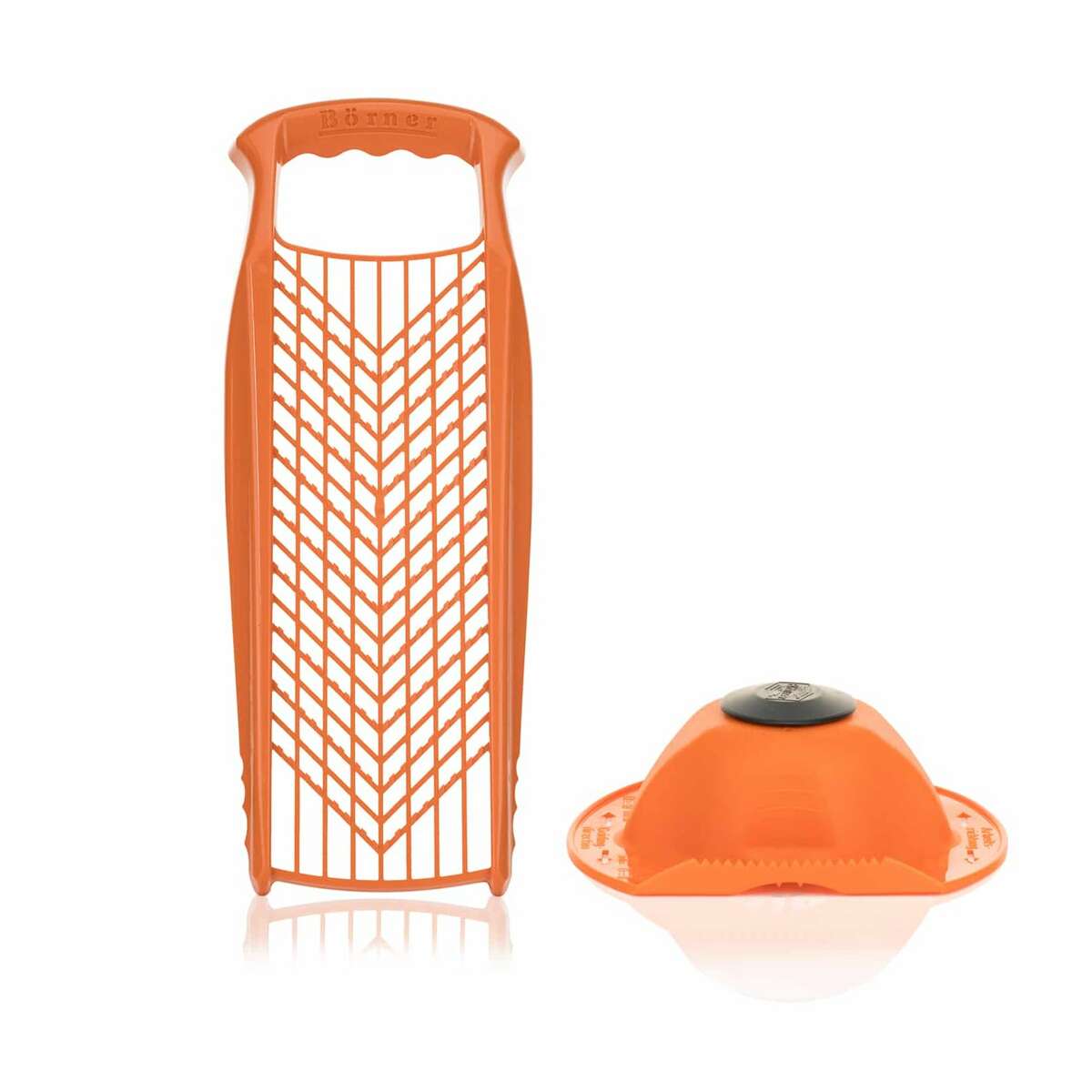 Bild 1 von BÖRNER Reibe PowerLine mit Fruchthalter   Reibe & Gemüsehobel   Grün