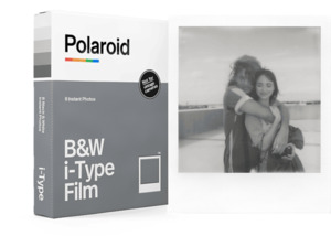 POLAROID Sofortbildkamera i-Type Schwarz-Weiß Film