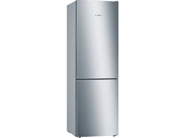 Bild 1 von BOSCH KGE36AICA Serie 6 Kühlgefrierkombination (C, 149 kWh, 1860 mm hoch, Inox-antifingerprint)