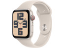 Bild 1 von APPLE Watch SE (2023) GPS+Cellular 44 mm Smartwatch Aluminium Fluorelastomer, 150-200 mm, Polarstern