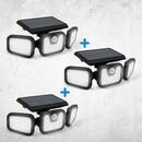 Bild 1 von Panta TrioSolar LED-Solar-Außenleuchte mit Sensor SPAR-SET 3 Stk.