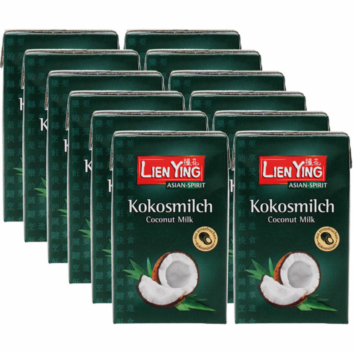Bild 1 von Lien Ying Kokosnussmilch, 12er Pack