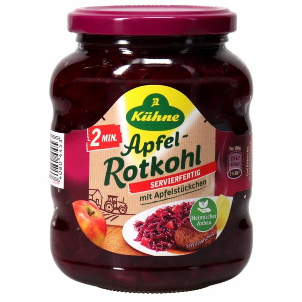 Bild 1 von Kühne Apfelrotkohl