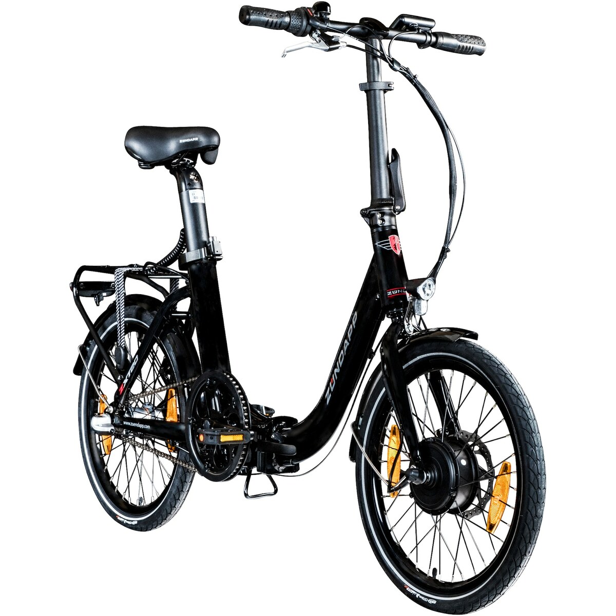 Bild 1 von Zündapp ZXT20 20 Zoll E Bike Elektrobike Pedelec E Klapprad Faltrad E Fahrrad mit Rad Nabenmotor Tiefeinsteiger 3 Gang