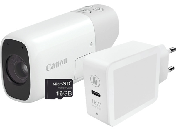 Bild 1 von CANON PowerShot ZOOM Spektiv-Stil Basis Kit Kompaktkamera Weiß, , Nein, WLAN
