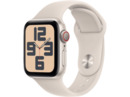 Bild 1 von APPLE Watch SE (2023) GPS+Cellular 40 mm Smartwatch Aluminium Fluorelastomer, 150-200 mm, Polarstern