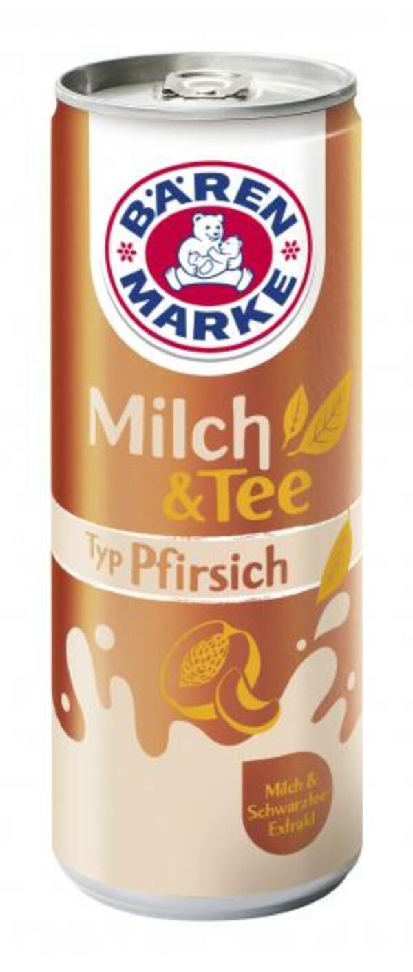 Bild 1 von Bärenmarke Milch & Tee Typ Pfirsich
