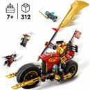 Bild 3 von LEGO® Konstruktionsspielsteine Kais Mech-Bike EVO (71783), LEGO® NINJAGO, (312 St), Made in Europe