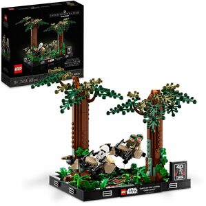 LEGO® Konstruktionsspielsteine Verfolgungsjagd auf Endor – Diorama (75353), LEGO® Star Wars, (608 St)