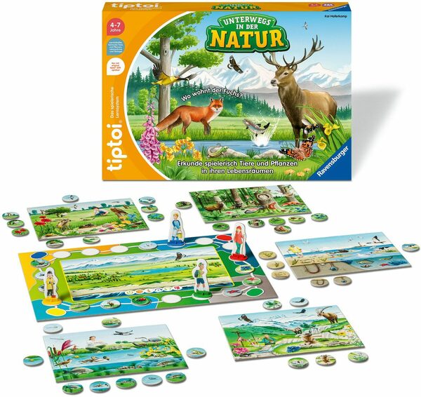 Bild 4 von Ravensburger Spiel, Wissensspiel tiptoi® Unterwegs in der Natur, Made in Europe, FSC® - schützt Wald - weltweit