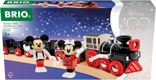 Bild 1 von BRIO® Spielzeug-Eisenbahn 100 Jahre Disney - Jubiläums-Zug, FSC® - schützt Wald - weltweit