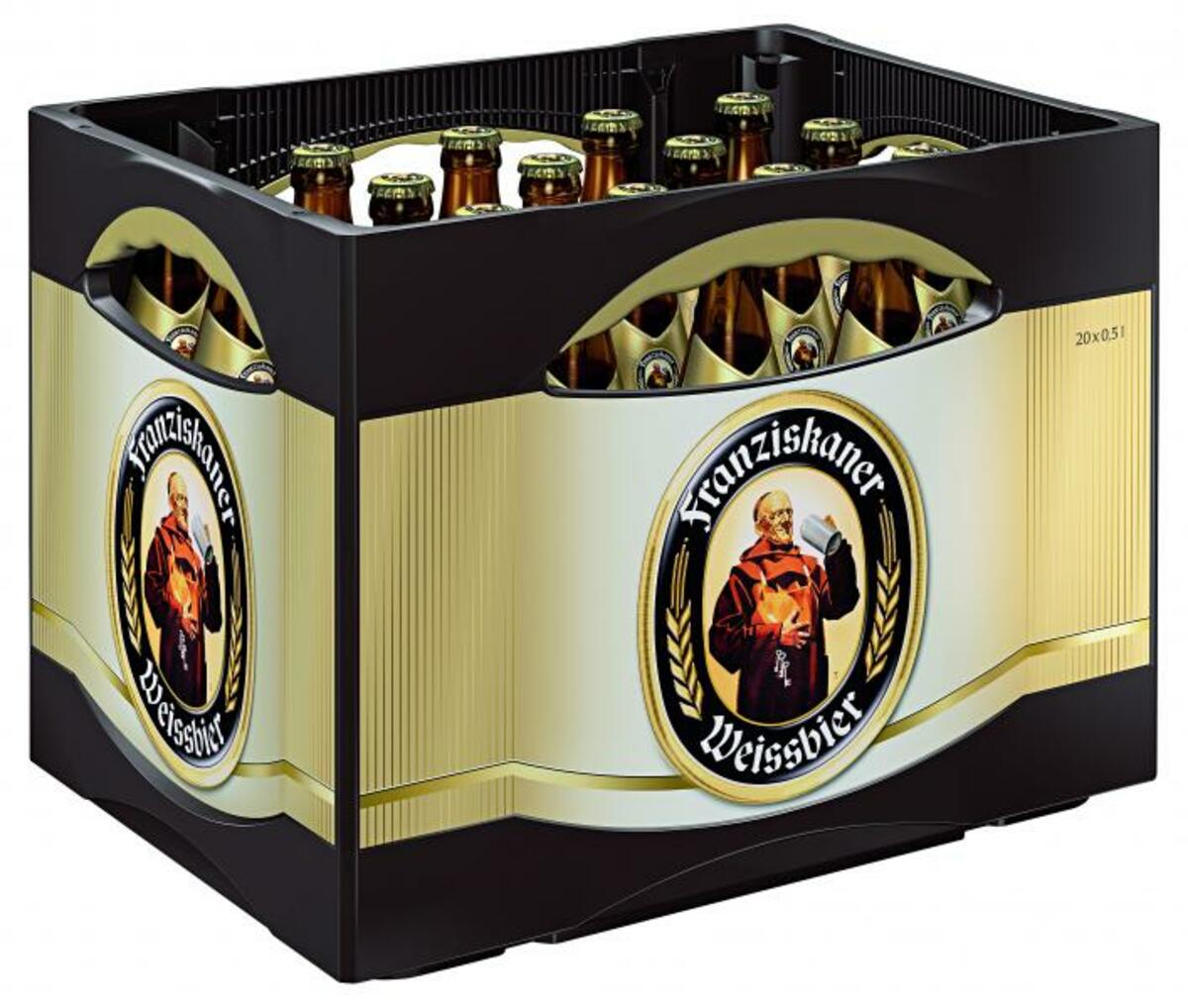 Bild 1 von Franziskaner Hefe Weissbier hell (Mehrweg)