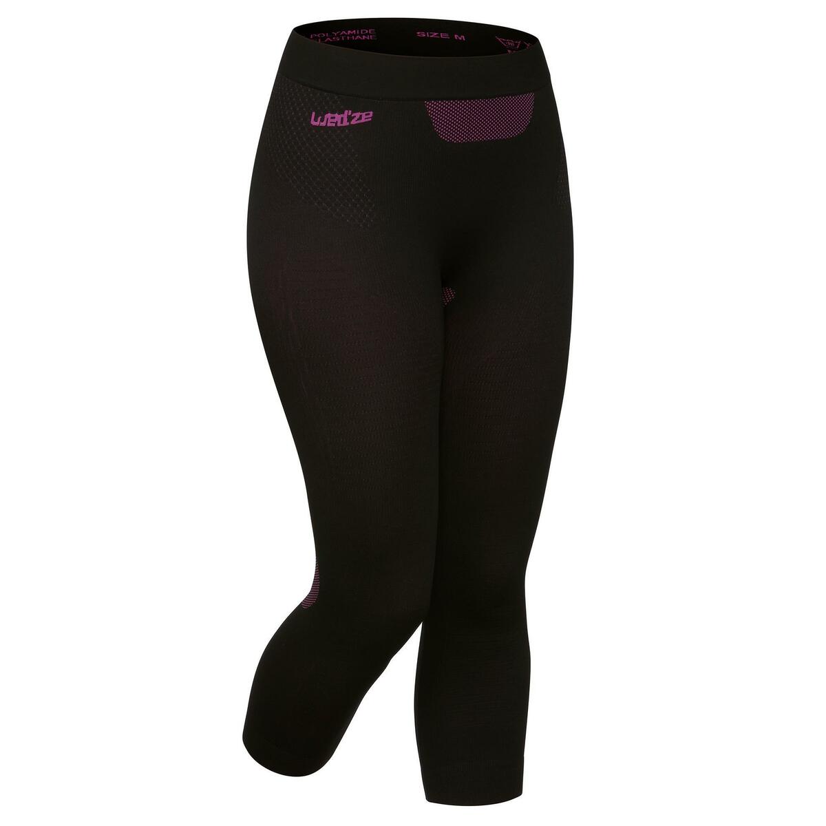 Bild 2 von Skiunterwäsche Funktionshose Damen seamless - BL 580 I-Soft schwarz/violett